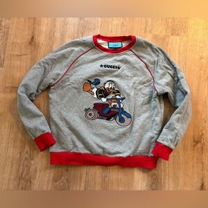 Gucci x Disney Red and Gray Sweatshirt